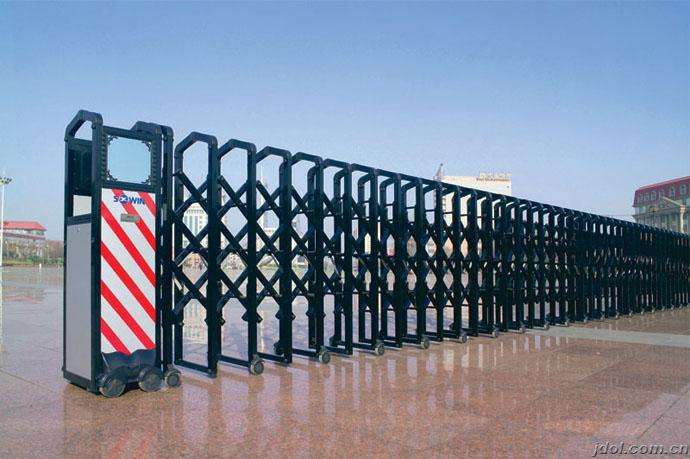 小區(qū)電動(dòng)伸縮門(mén)效果圖